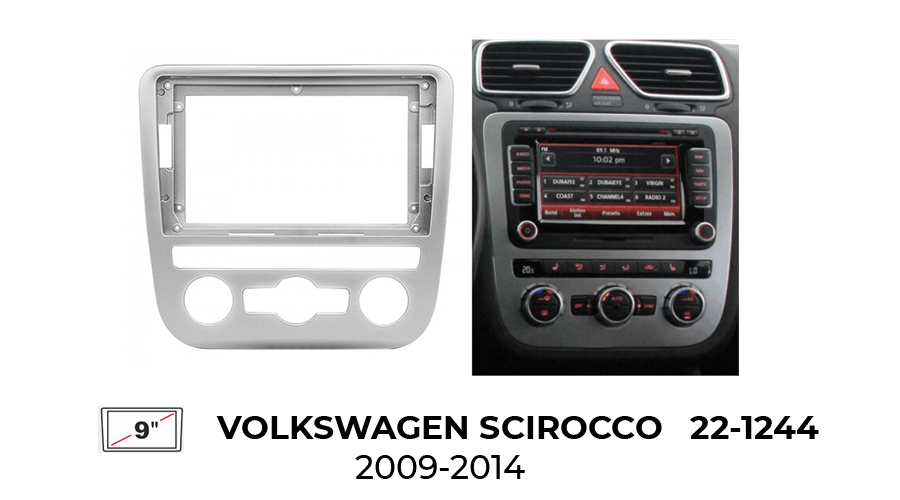 Volkswagen Scirocco Multimedya Çerçevesi