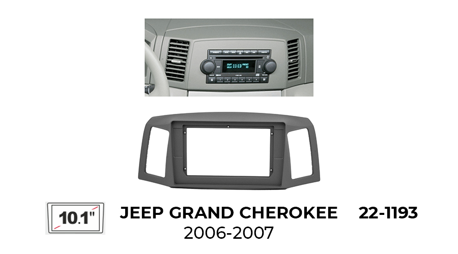 Jeep Grand Cherokee Multimedya Çerçevesi