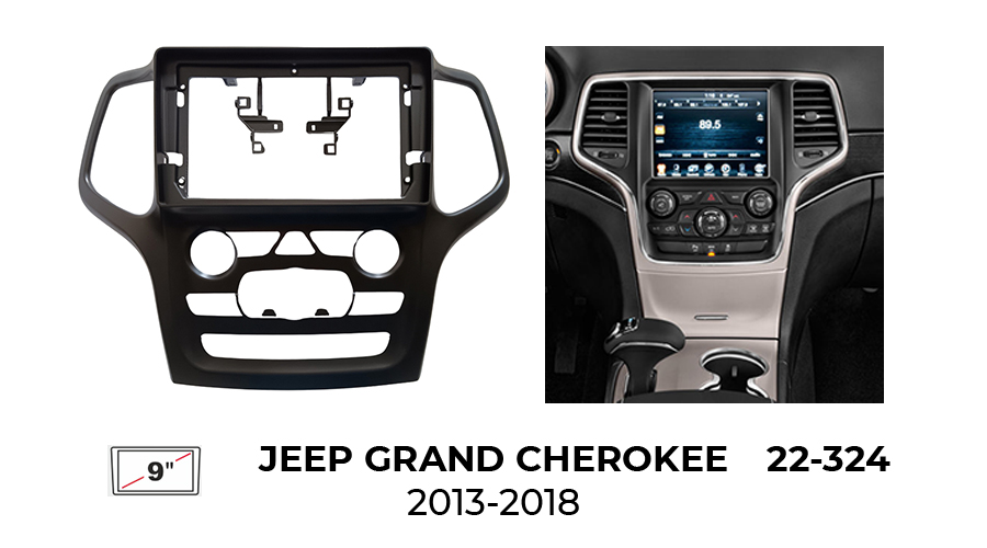 Jeep Grand Cherokee 9 İnç Çerçevesi