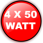 4X50 WATT