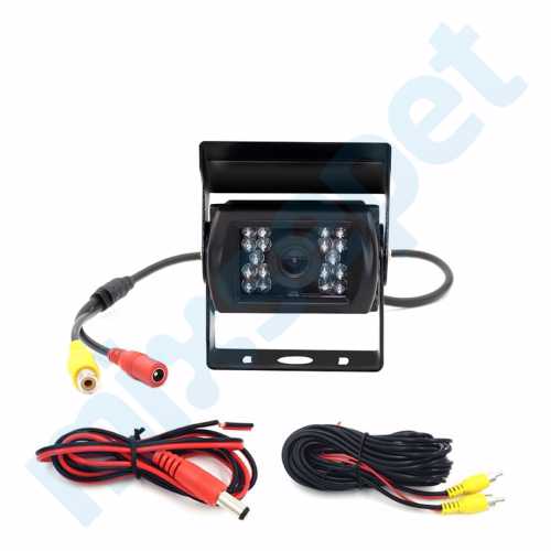 Kamyon Otobüs İş Makinası Geri Görüş Kamerası Gece Görüşlü Geri Vites Kamerası