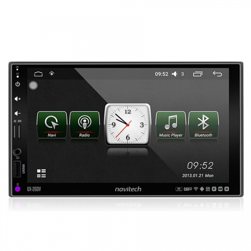 Navitech UX-260V Android Navigasyon ve Multimedya Sistemi 7 inç Double Teyp