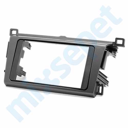 Toyota RAV4 Double Multimedya Çerçevesi 11-343 