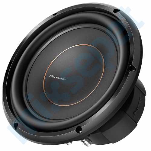 Pioneer TS-D10D2 1500 Watt 25 cm Oto Subwoofer Bas Çift Bobin