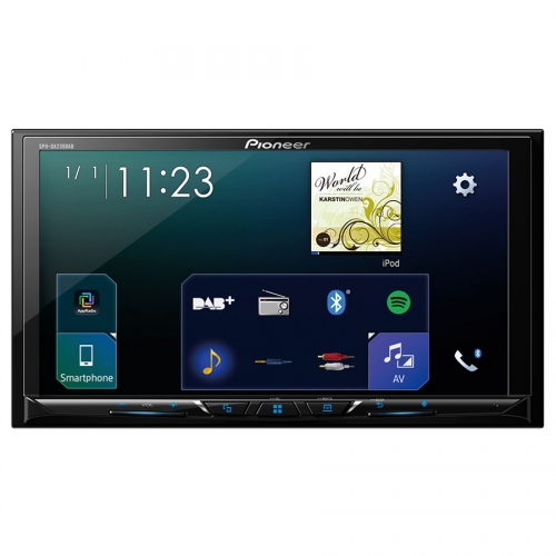 Pioneer SPH-DA230 Multimedya Apple CarPlay Android Auto MirrorLink Bluetooth USB Radyo