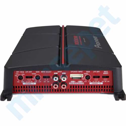 Pioneer GM-A6704 4 Kanal 1000 Watt Oto Amfi Amplifikatör