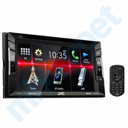 JVC KW-V230BTM Multimedya Double Oto Teyp DVD USB Bluetooth