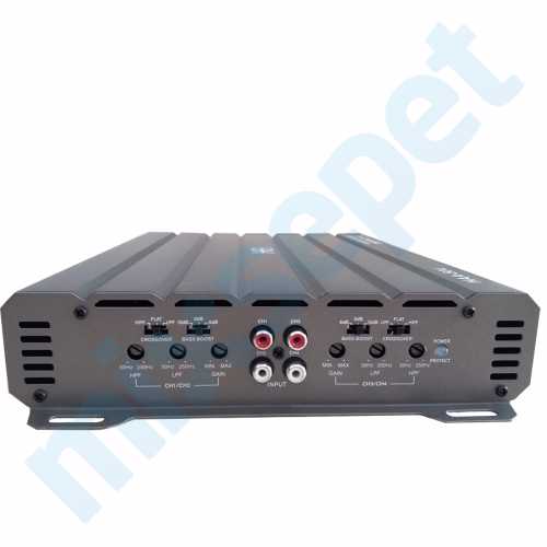 HEI HAA-504 4 Kanal 3000 Watt Oto Amfi Amplifikatör