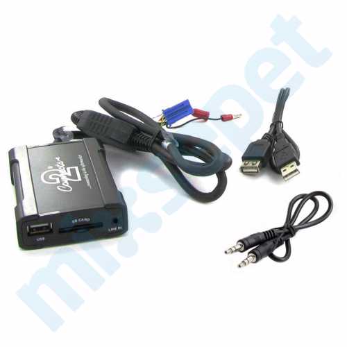 Connects2 Renault Orjinal Teyp için USB SD AUX-iN Aparatı