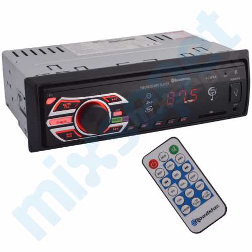 Roadstar USB SD Radyo Oto Teyp + 17 cm Hoparlör mix-355.17