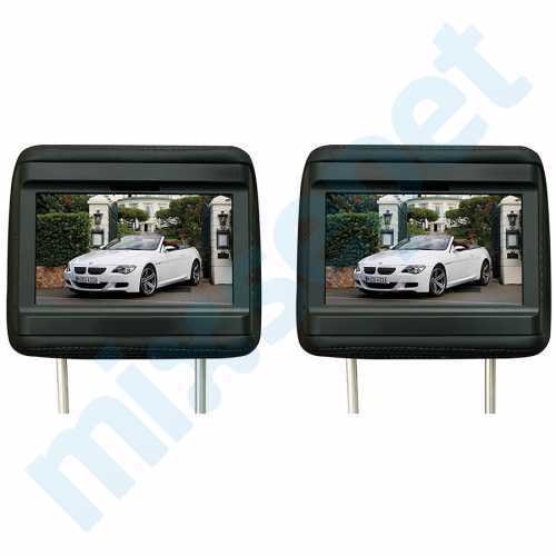 Xetec HRM-979 9 inç Kafalık Başlık Monitörü USB SD Oynatıcılı