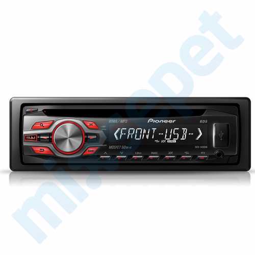 Pioneer DEH-1400UB CD USB Radyo Oto Teyp Çalar