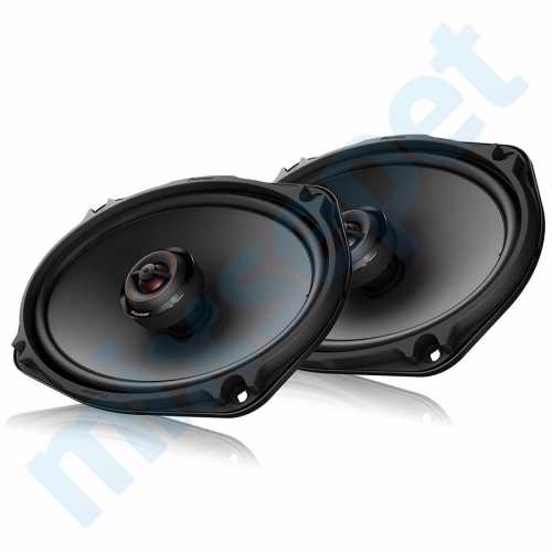 Pioneer TS-D69F Oval 330 WAAT 6x9 Oto Hoparlör 2 Yollu