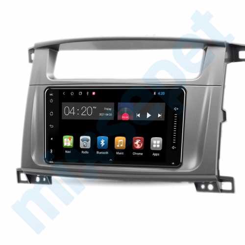 TOYOTA Land Cruiser 100 Android Navigasyon ve Multimedya Sistemi (TY)