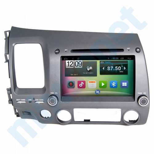 Mixtech Honda Civic Android Navigasyon ve Multimedya Sistemi 8 inç