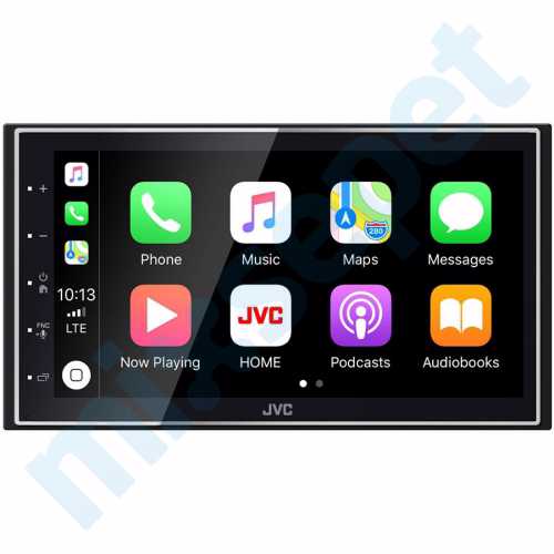 JVC KW-M741BT Multimedya Apple CarPlay Android Auto Bluetooth USB Radyo