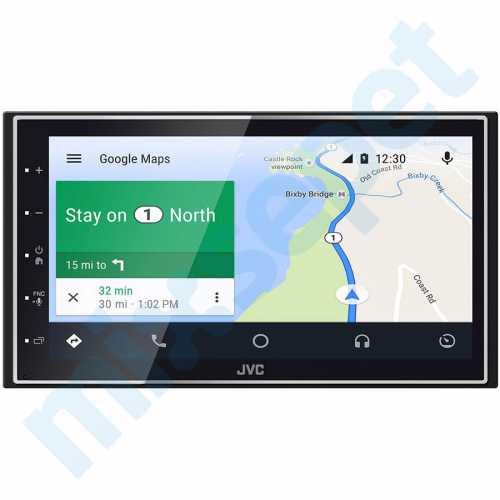 JVC KW-M741BT Multimedya Apple CarPlay Android Auto Bluetooth USB Radyo