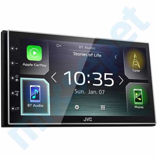 JVC KW-M741BT Multimedya Apple CarPlay Android Auto Bluetooth USB Radyo
