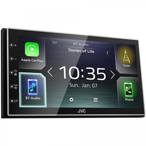 JVC KW-M741BT Multimedya Apple CarPlay Android Auto Bluetooth USB Radyo