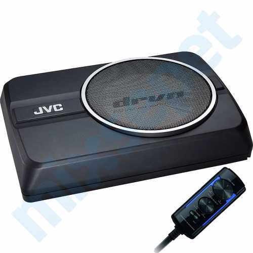 JVC CW-DRA8 Amfili 250 Watt 20 cm Oto Koltuk Altı Subwoofer Bass