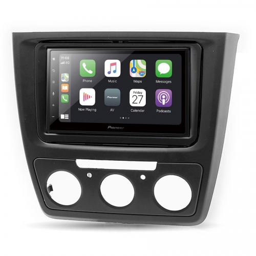 Pioneer Skoda Yeti Manuel Klima Apple CarPlay Android Auto Multimedya Sistemi 