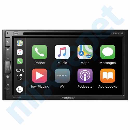 Pioneer AVH-Z5250BT Apple CarPlay AndroidAuto Multimedya Sistemi
