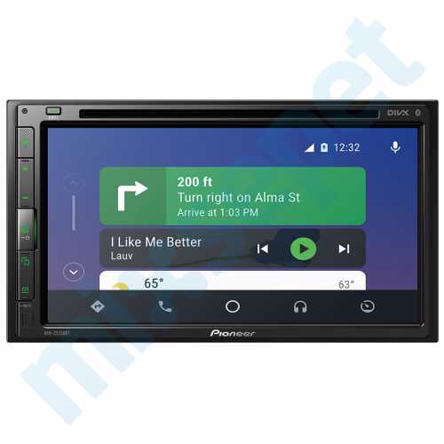 Pioneer AVH-Z5250BT Apple CarPlay AndroidAuto Multimedya Sistemi