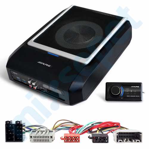 Alpine PWD-X5 Dodge Chrysler Jeep Ses Sistemi Güçlendirme Seti