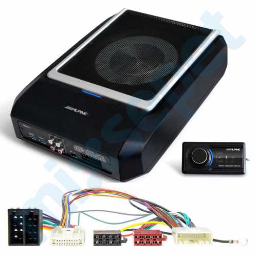 Alpine PWD-X5 Nissan Subaru Ses Sistemi Güçlendirme Seti