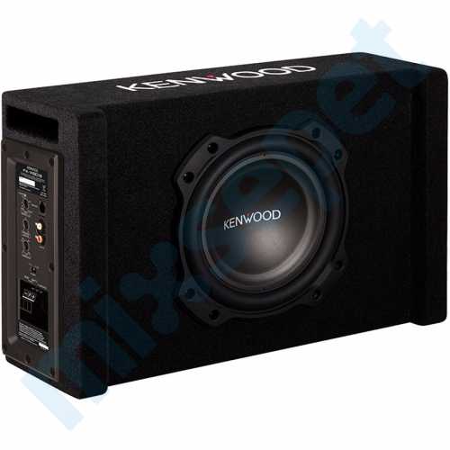 Kenwood PA-W801B Amfili 400 Watt 20 cm Oto Aktif Subwoofer Bass