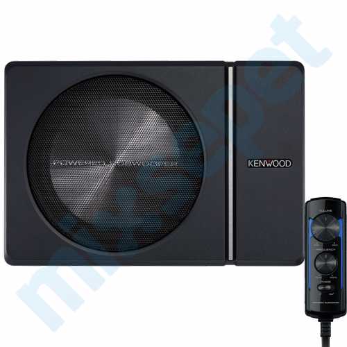 Kenwood KSC-PSW8 Amfili 250 Watt 20 cm Oto Koltuk Altı Subwoofer Bass