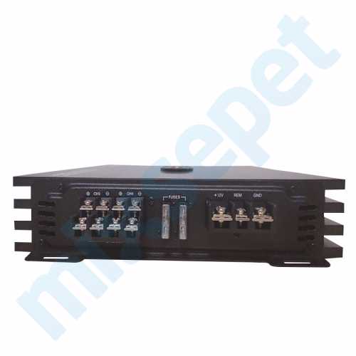 HEI HAA-6014 4 Kanal 1800 Watt Oto Amplifikatör