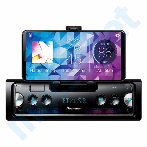 Pioneer SPH-C10BT + Park Sensörü USB MP3 Bluetooth Oto Teyp iPhone ve Android Cihazlara bağlanır