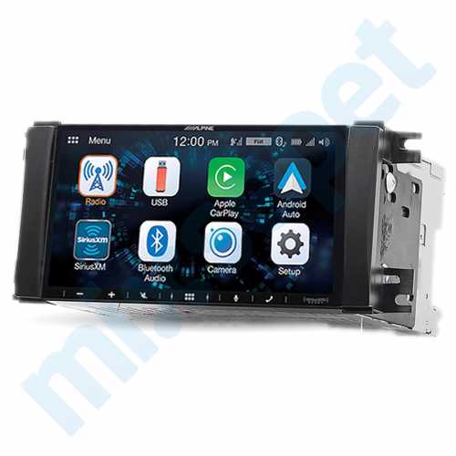 Alpine Jeep Commander Compass Grand Cherokee (WH) CarPlay AndroidAuto Multimedya Sistemi