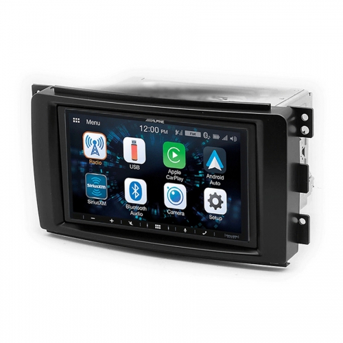 Alpine Smart Fortwo Forfour (450) CarPlay AndroidAuto Multimedya Sistemi