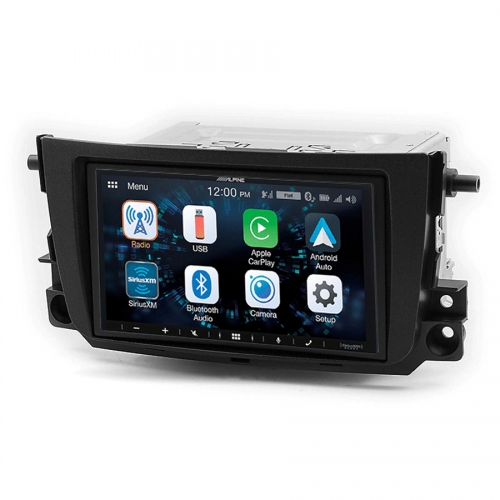 Alpine Smart ForTwo (451) CarPlay AndroidAuto Multimedya Sistemi