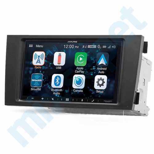 Alpine Audi A6 Allroad CarPlay AndroidAuto Multimedya Sistemi