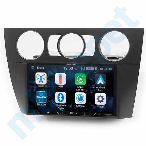 Alpine Bmw 3 Serisi E90 E91 E92 E93 CarPlay AndroidAuto Multimedya Sistemi