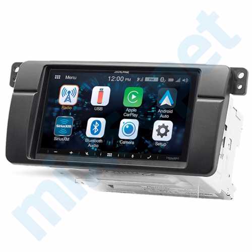 Alpine  Bmw 3 Serisi E46 CarPlay AndroidAuto Multimedya Sistemi