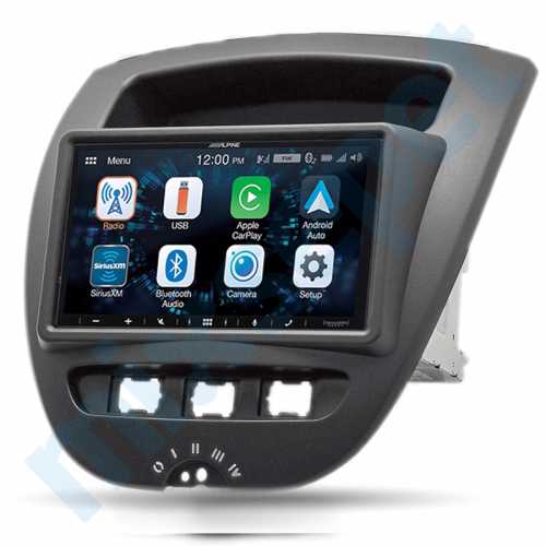 Alpine Citroen C1 Peugeot 107 CarPlay AndroidAuto Multimedya Sistemi