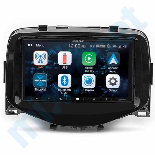 Alpine Citroen C1 CarPlay AndroidAuto Multimedya Sistemi