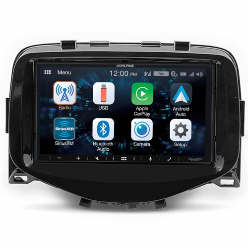 Alpine Citroen C1 CarPlay AndroidAuto Multimedya Sistemi