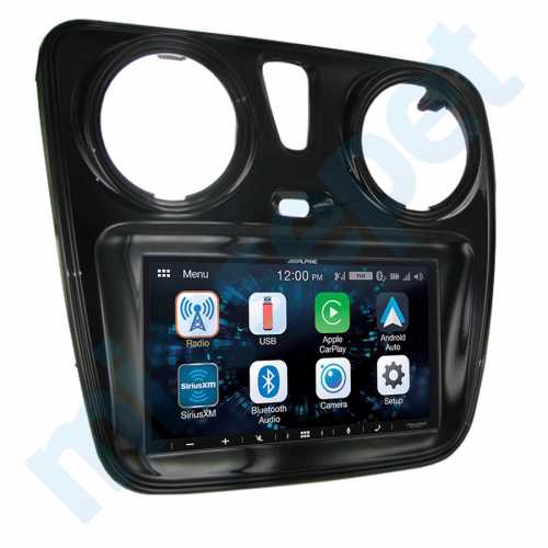Alpine Dacia Lodgy Dokker CarPlay AndroidAuto Multimedya Sistemi