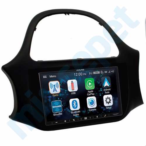 Alpine Fiat Punto EVO Linea CarPlay AndroidAuto Multimedya Sistemi