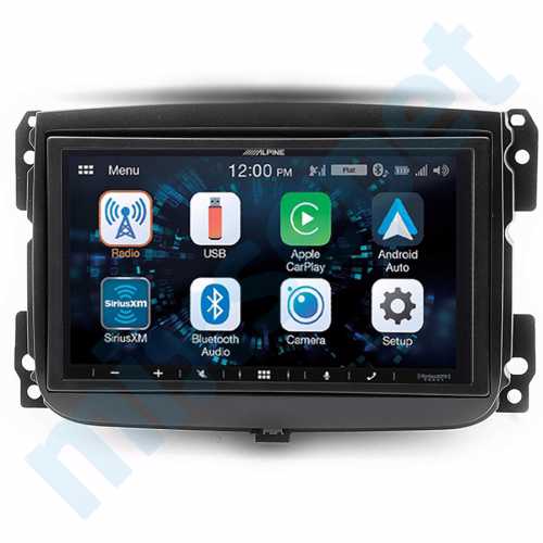 Alpine Fiat 500L CarPlay AndroidAuto Multimedya Sistemi