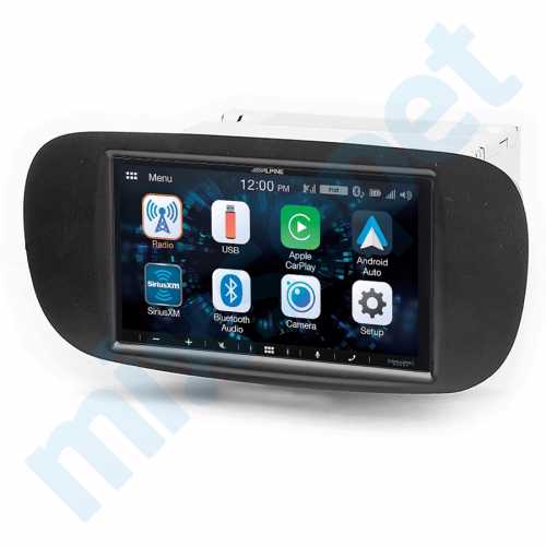 Alpine Fiat 500 CarPlay AndroidAuto Multimedya Sistemi