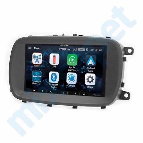 Alpine Fiat 500X CarPlay AndroidAuto Multimedya Sistemi