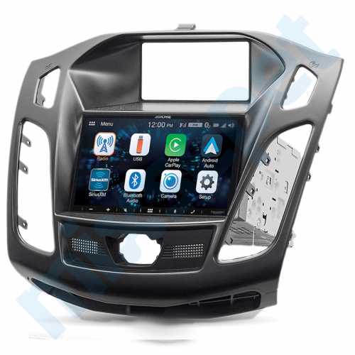 Alpine Ford Focus C-Max CarPlay AndroidAuto Multimedya Sistemi
