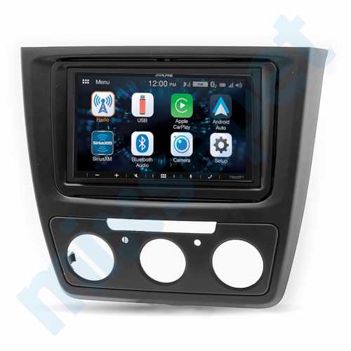 Alpine Skoda Yeti CarPlay AndroidAuto Multimedya Sistemi