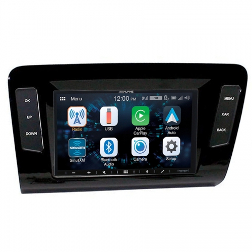 Alpine Skoda Octavia CarPlay AndroidAuto Multimedya Sistemi